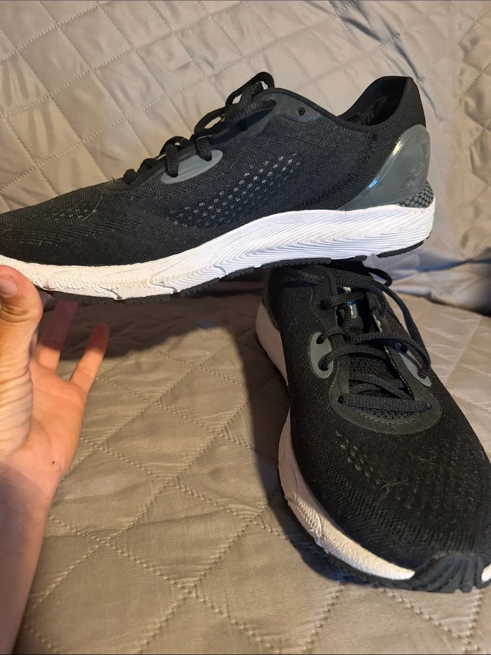 Under Armour Men’s Black Performance Running Shoes